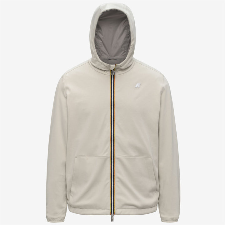 JAKE REVERSIBLE INTERLOCK - Jackets - Short - Unisex - BEIGE LT-GREY FROST 1