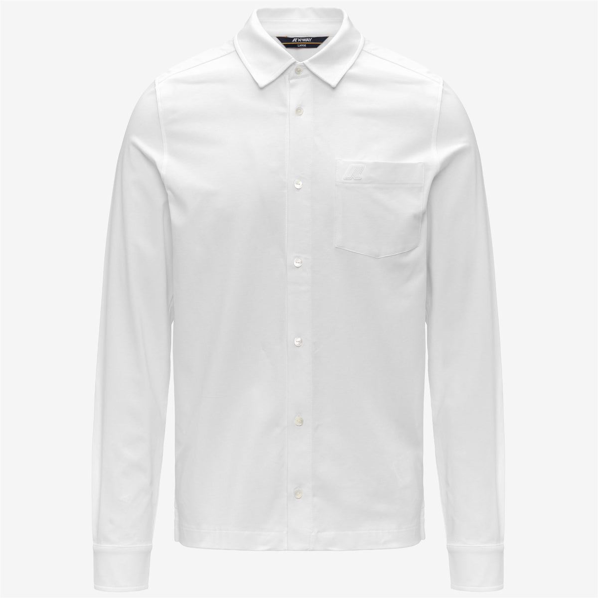 Shirts_Man_VANOUX LIGHT STRETCH JERSEY_Classic_White - White - Commercial 1