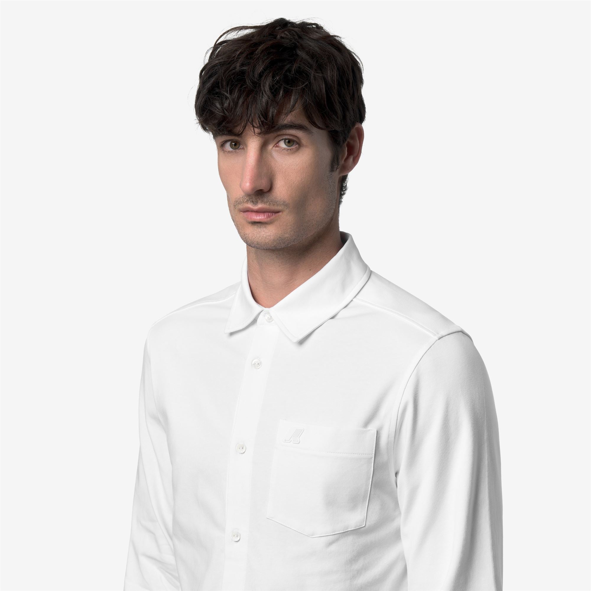 Shirts_Man_VANOUX LIGHT STRETCH JERSEY_Classic_White - White - Commercial 7