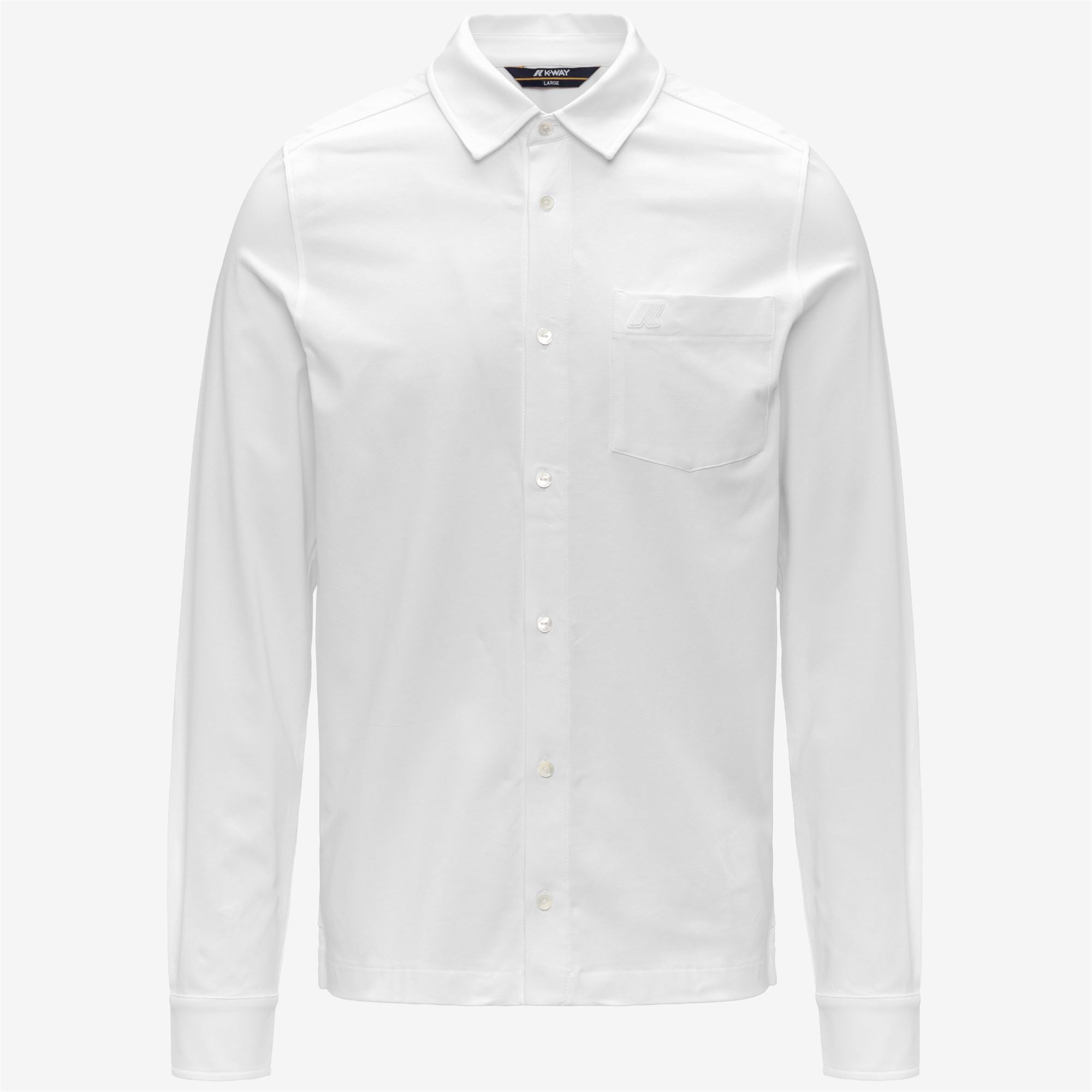 Shirts_Man_VANOUX LIGHT STRETCH JERSEY_Classic_White - White - Commercial 1