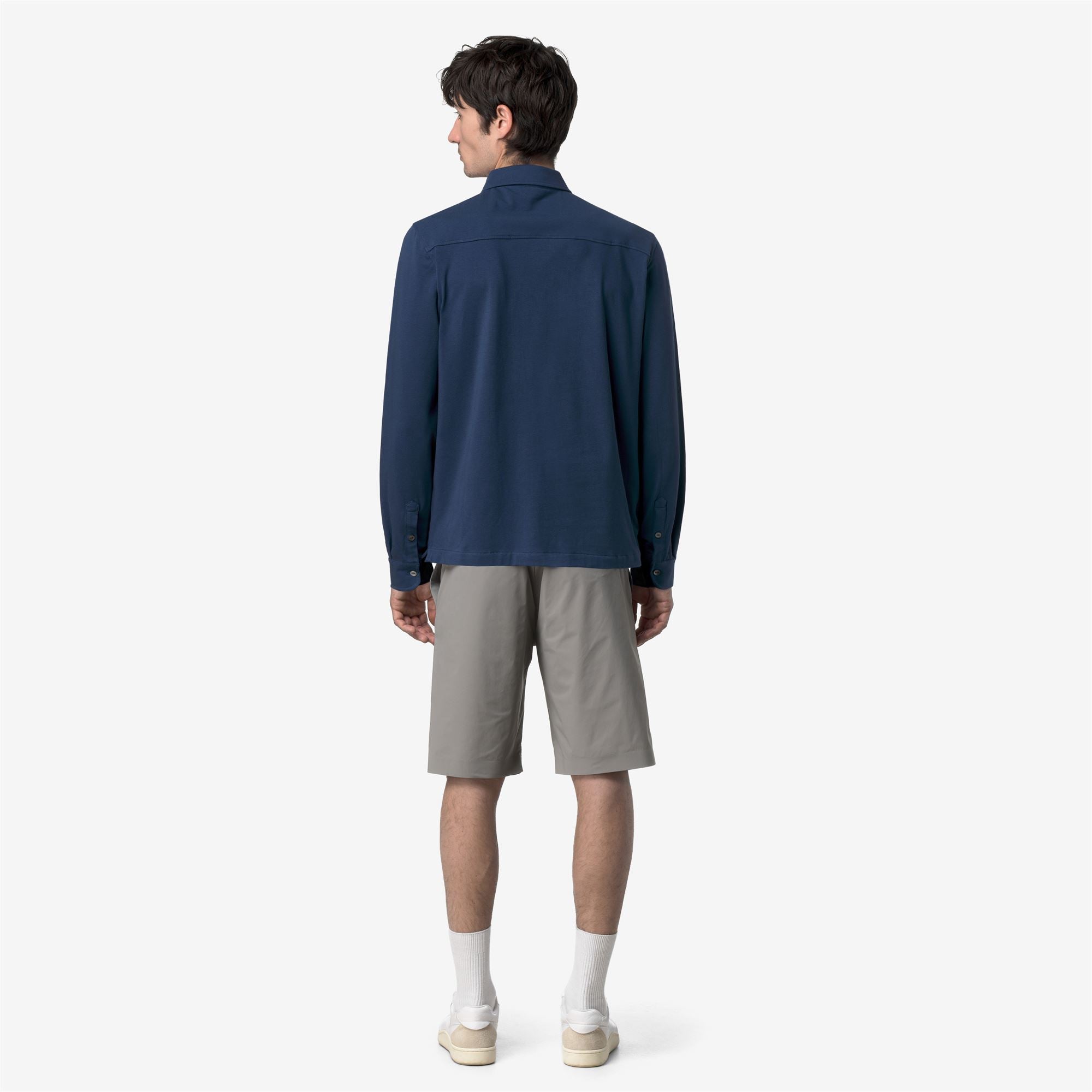 Shirts_Man_VANOUX LIGHT STRETCH JERSEY_Classic_Blue Insignia - Commercial 6