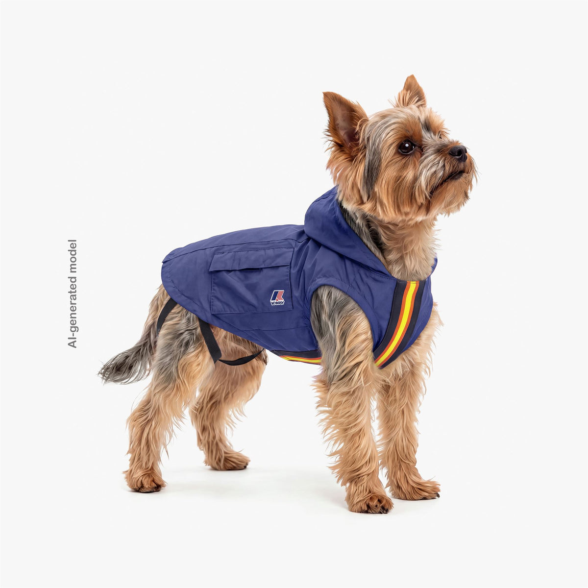 Jackets_UNISEX_BEVERLY_Dog Coat_Blue Deep Cobalt - Commercial 6