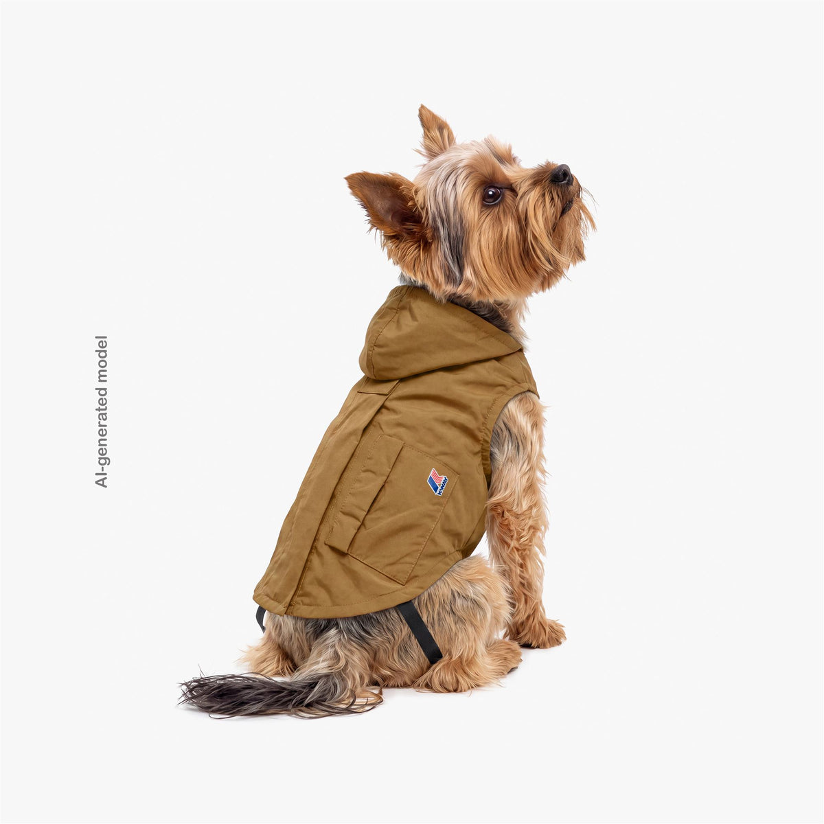 Jackets_UNISEX_BEVERLY_Dog Coat_Brown Bistre - Commercial 5