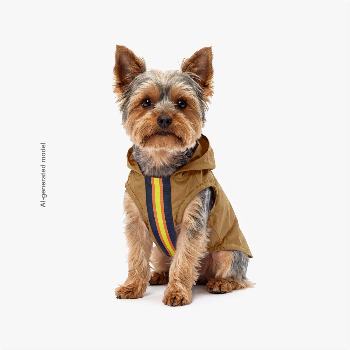 Jackets_UNISEX_BEVERLY_Dog Coat_Brown Bistre - Commercial 4