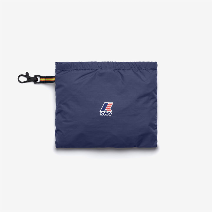 Cappotto unisex per cani blu scuro con cappuccio e design ripiegabile 3