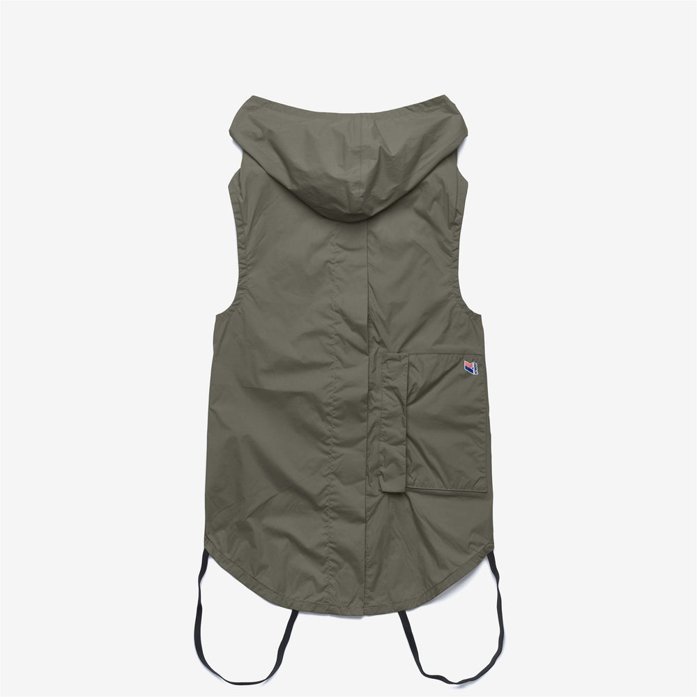 Green Unisex Waterproof Dog Coat with Hood 02