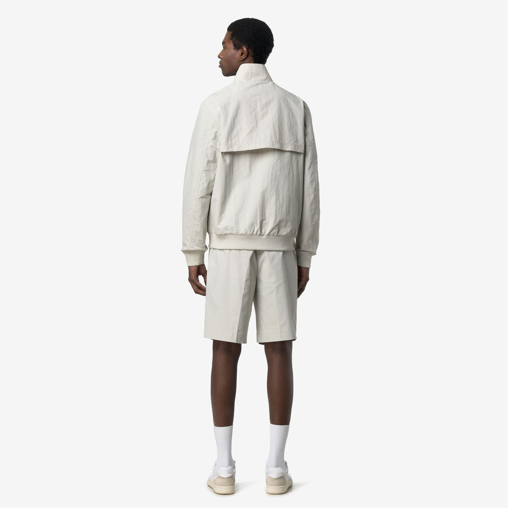 Jackets_Man_ARSENE COTTON DOUBLE_Short_BEIGE LT - Green Lichen - Commercial 6