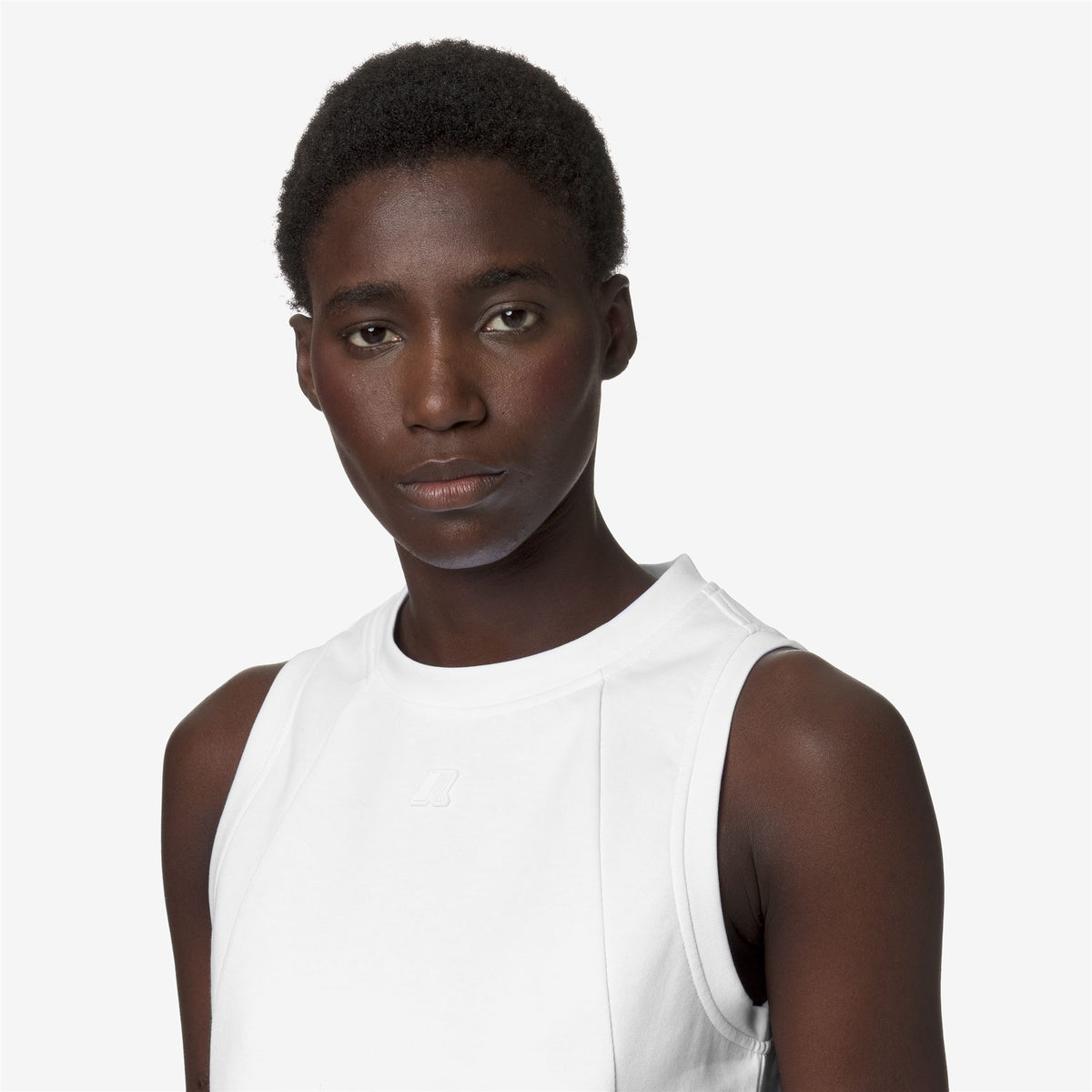 T-Shirts & Top_Woman_BERYL_Tank_White - Commercial 7