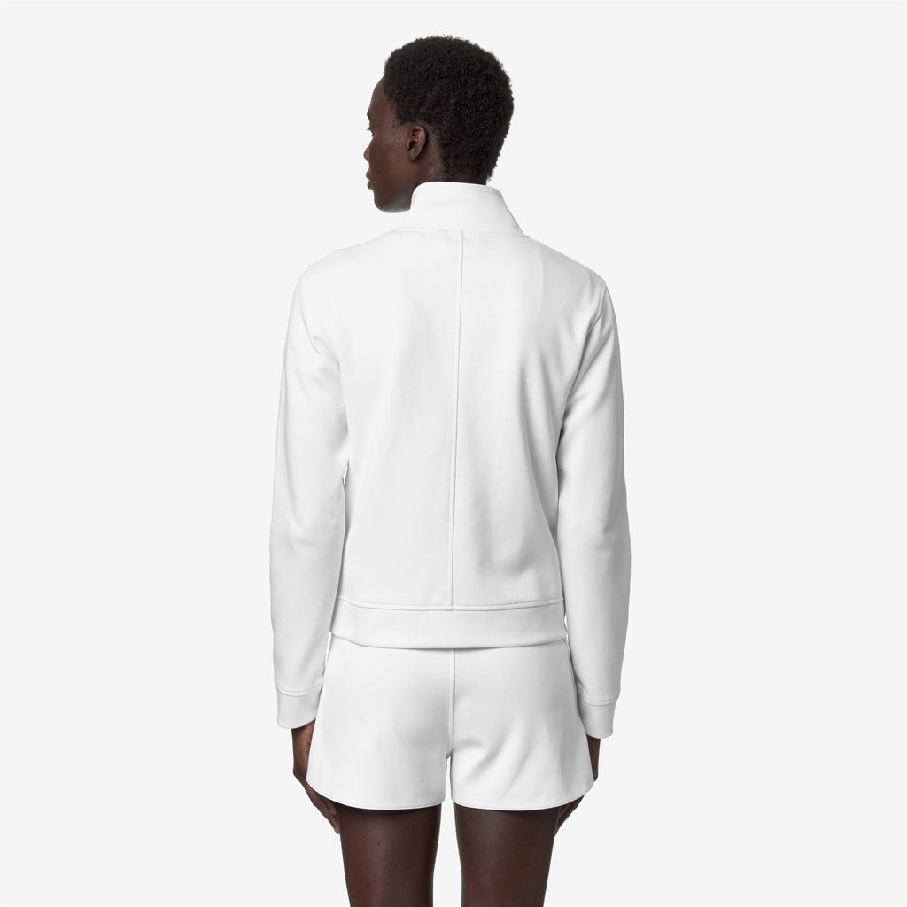 Fleece_WOMAN_CYRIELLE INTERLOCK_Jacket_White - Commercial 6