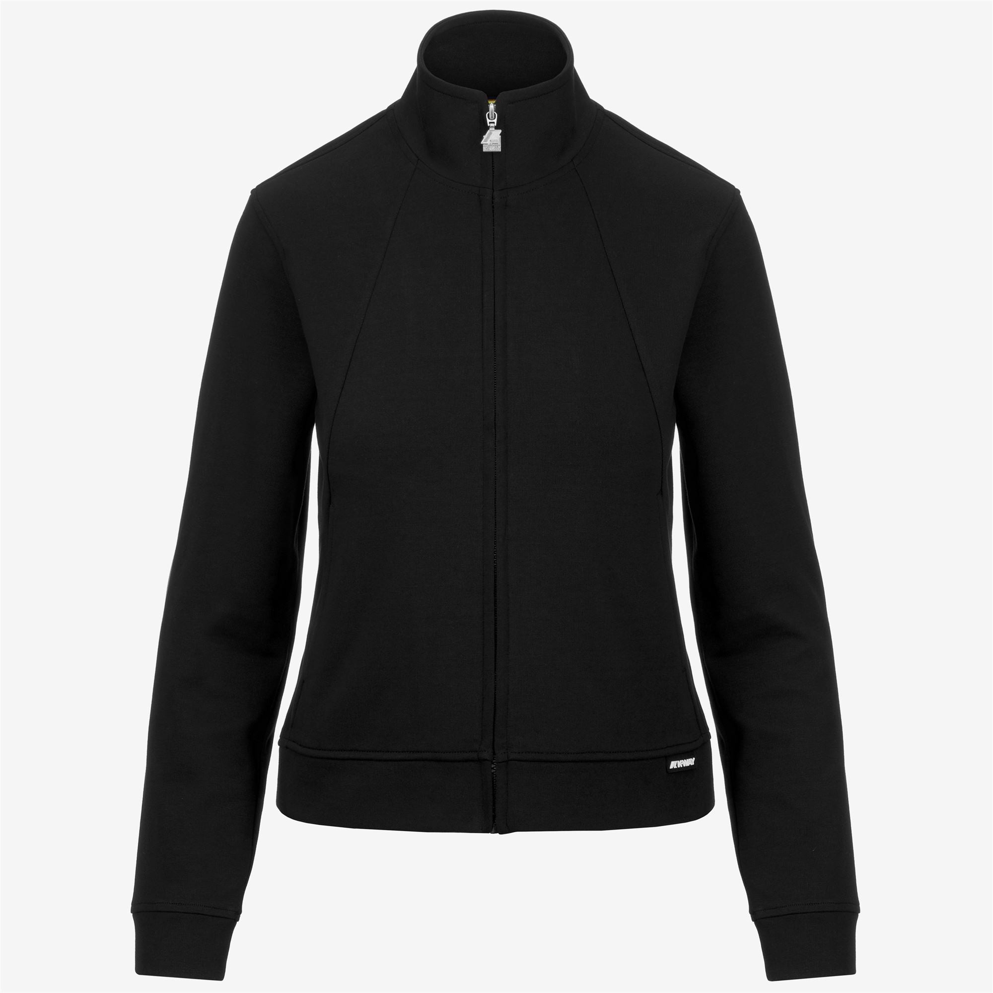 Fleece_WOMAN_CYRIELLE INTERLOCK_Jacket_Black Pure - Commercial 1