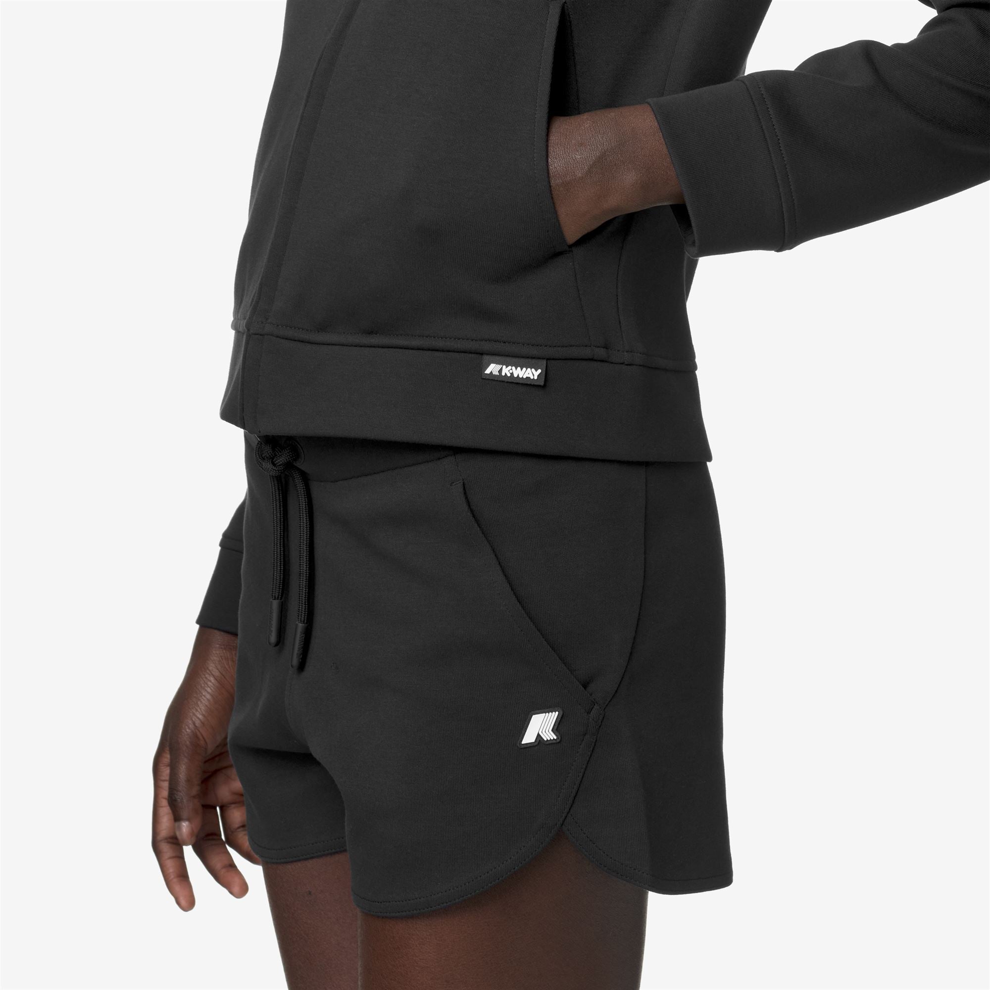 Fleece_WOMAN_CYRIELLE INTERLOCK_Jacket_Black Pure - Commercial 7