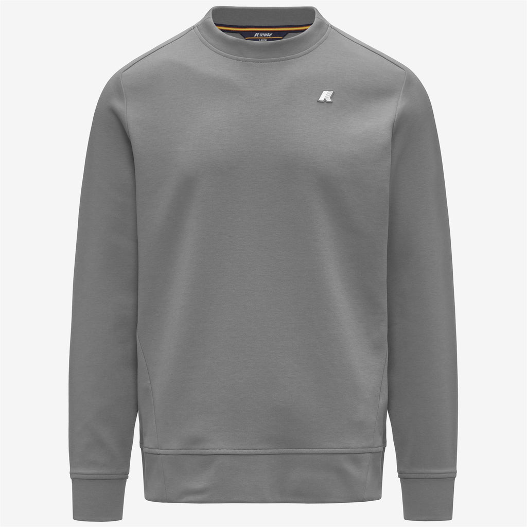 Fleece_Man_MEDINE INTERLOCK_Jumper_Grey Frost - Commercial 1