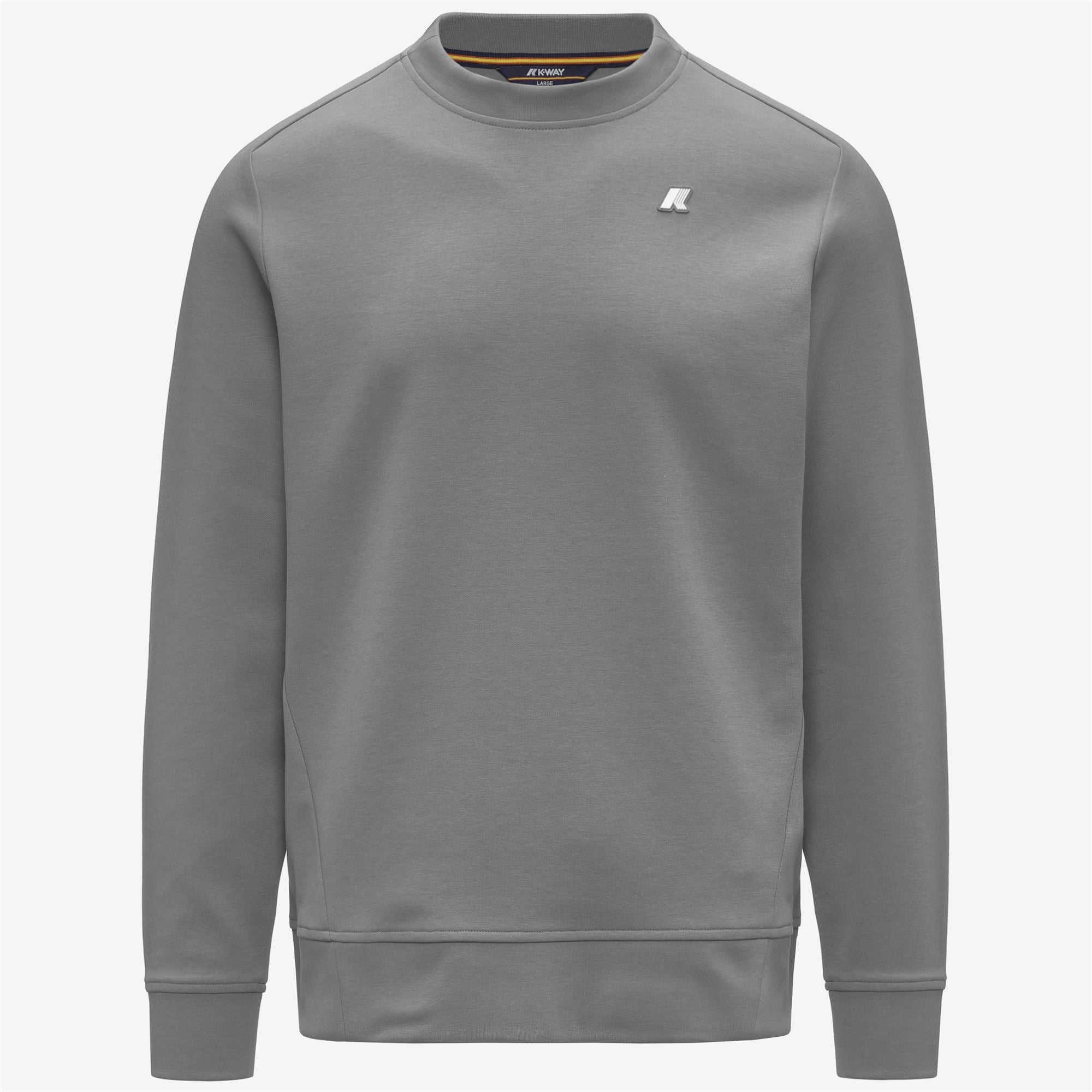 Fleece_Man_MEDINE INTERLOCK_Jumper_Grey Frost - Commercial 1