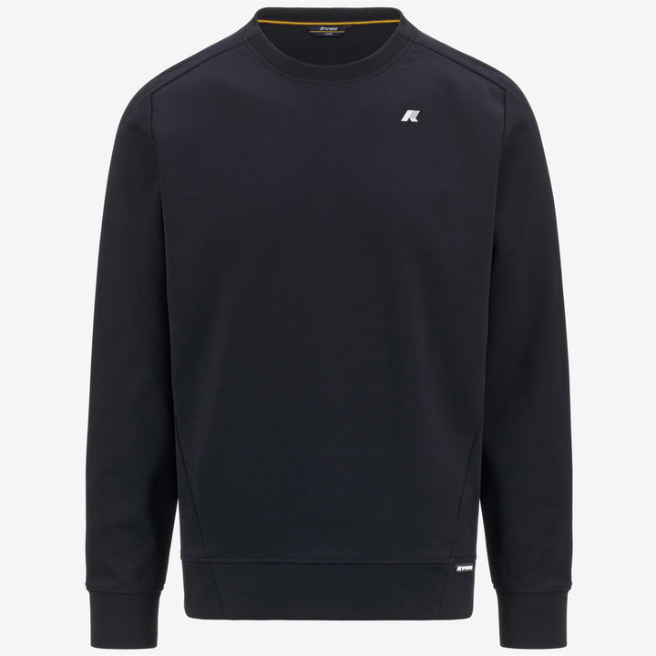 Sudadera de forro polar azul para hombre con cremallera y bolsillos 1