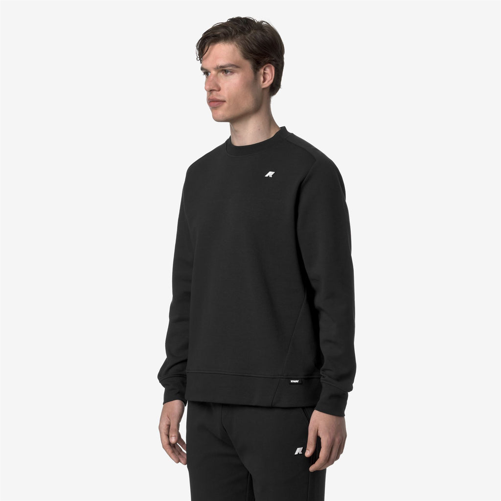 Fleece_MAN_MEDINE INTERLOCK_Jumper_Black Pure - Commercial 5