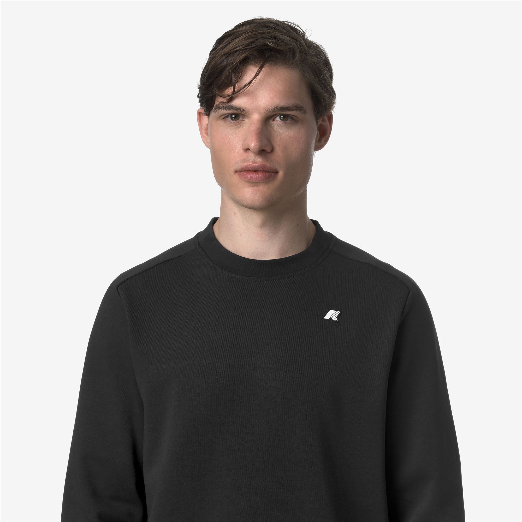 Fleece_MAN_MEDINE INTERLOCK_Jumper_Black Pure - Commercial 7