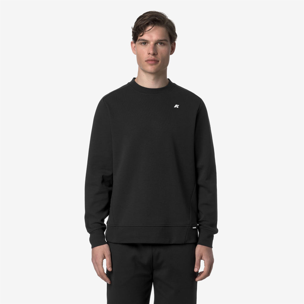 Fleece_MAN_MEDINE INTERLOCK_Jumper_Black Pure - Commercial 4