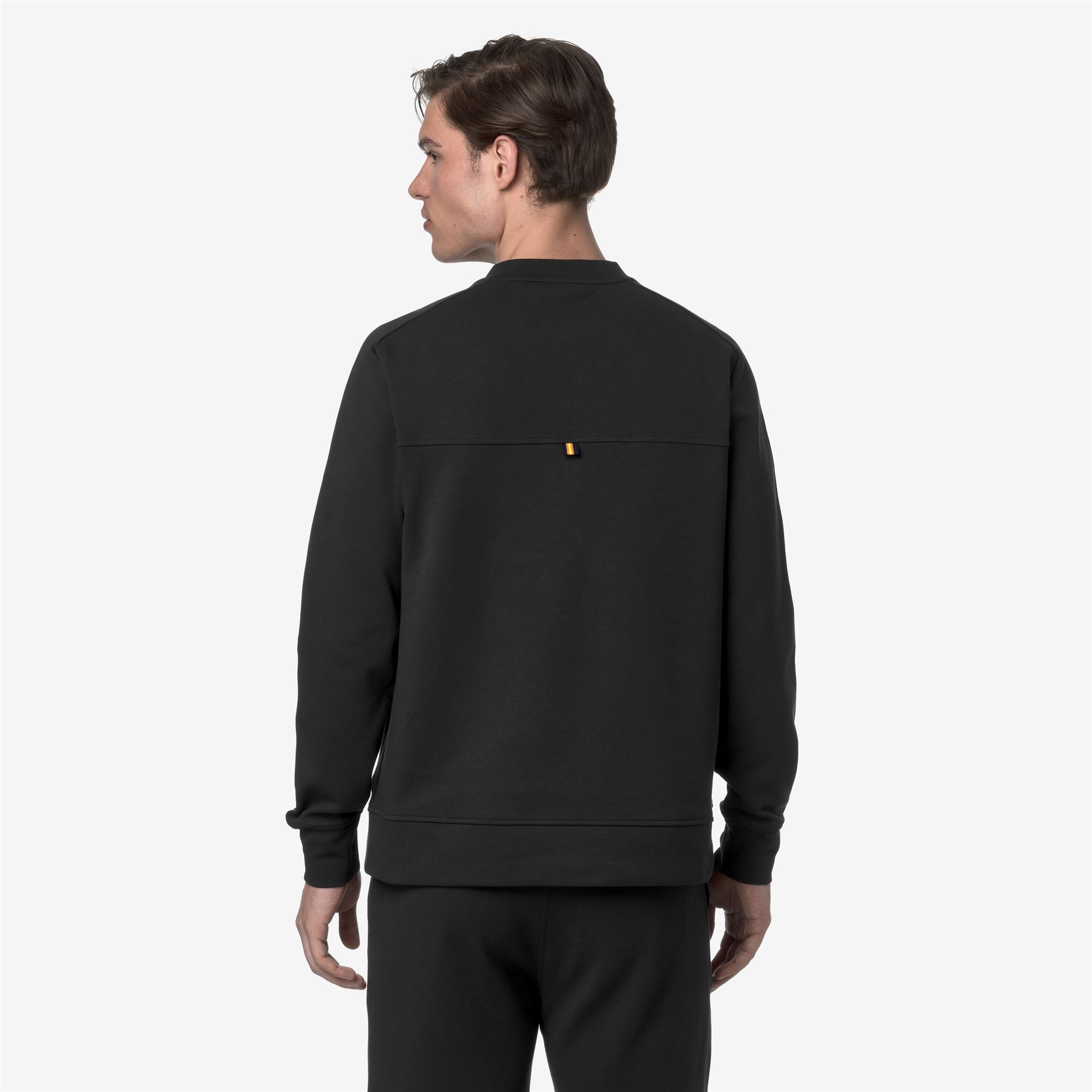 Fleece_MAN_MEDINE INTERLOCK_Jumper_Black Pure - Commercial 6