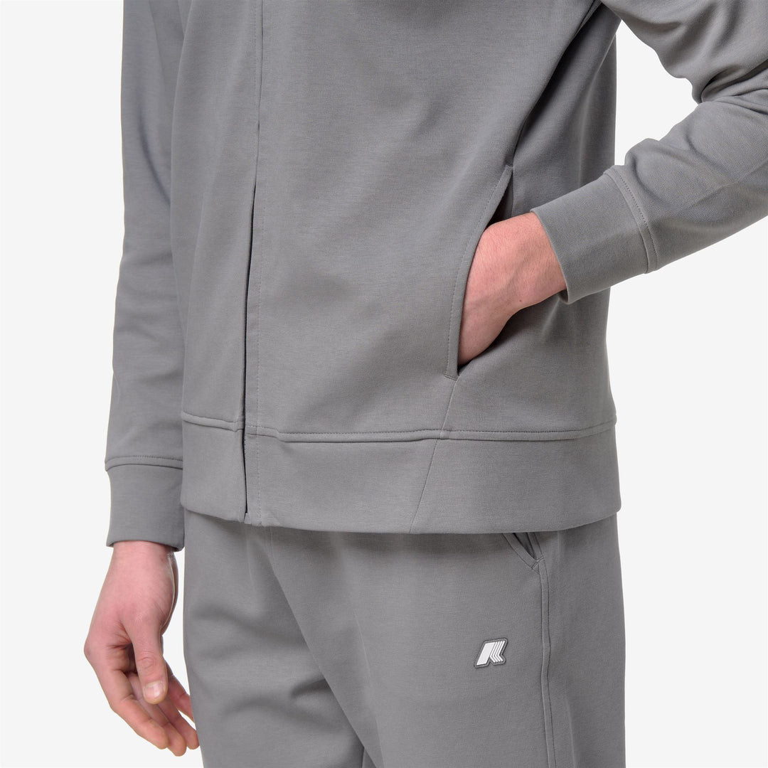 HAYCE INTERLOCK - Fleece - Jacket - Man - GREY FROST main