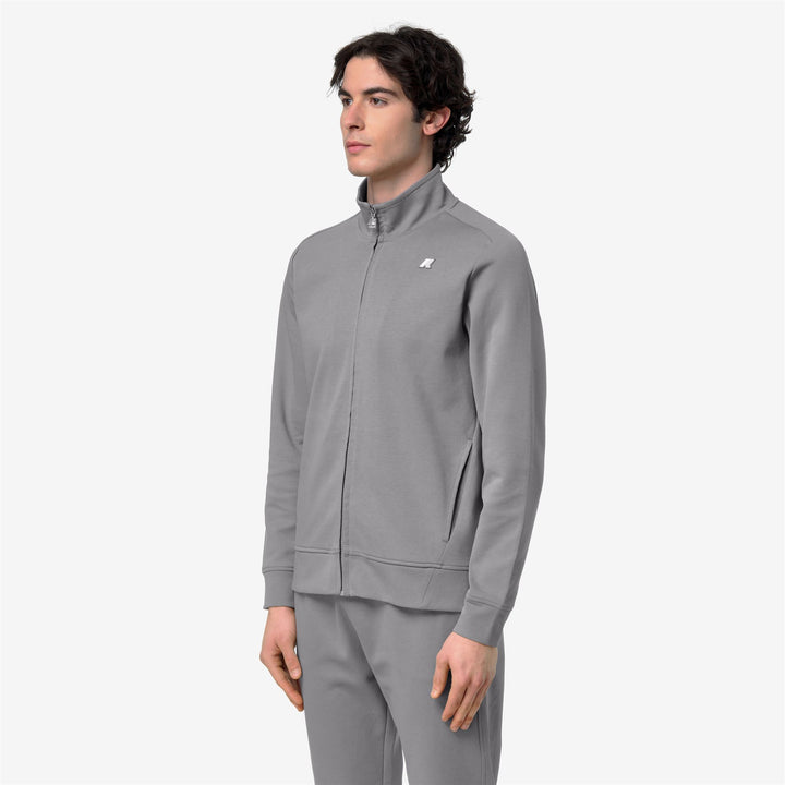 HAYCE INTERLOCK - Fleece - Jacket - Man - GREY FROST 4