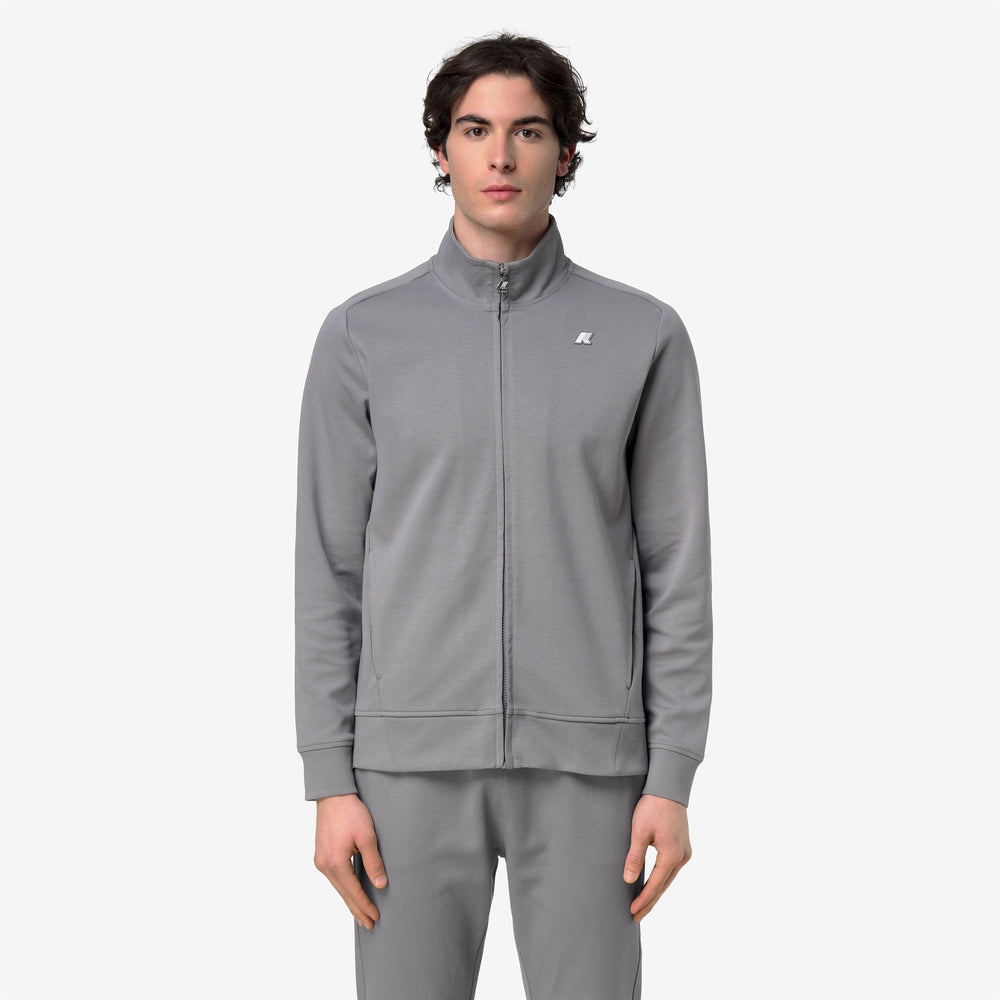 HAYCE INTERLOCK - Fleece - Jacket - Man - GREY FROST 02