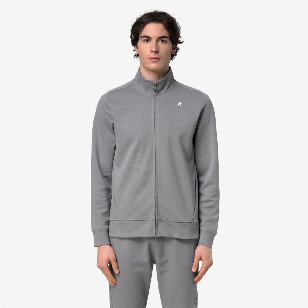 HAYCE INTERLOCK - Fleece - Jacket - Man - GREY FROST main