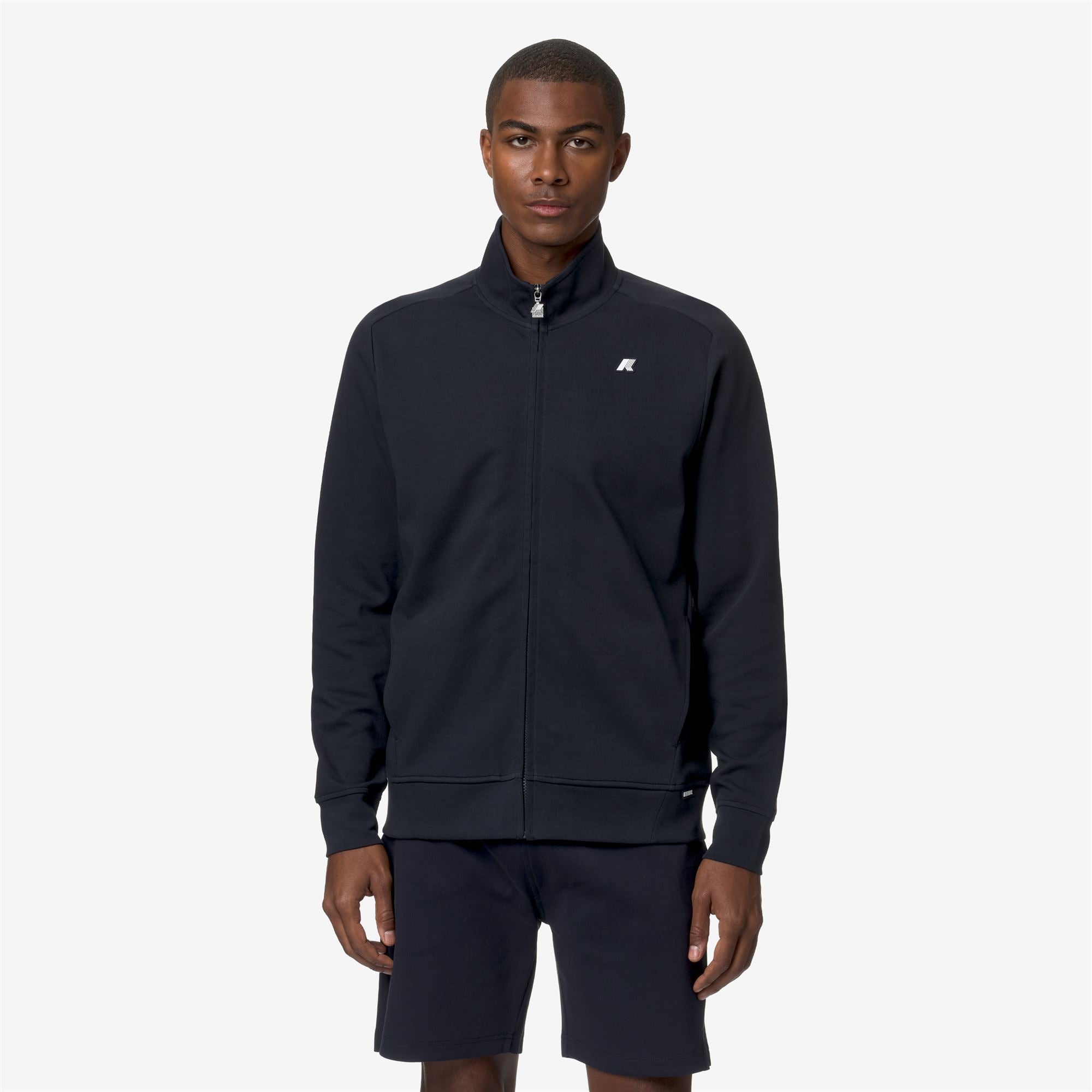 Fleece_MAN_HAYCE INTERLOCK_Jacket_Blue Depth - Commercial 4