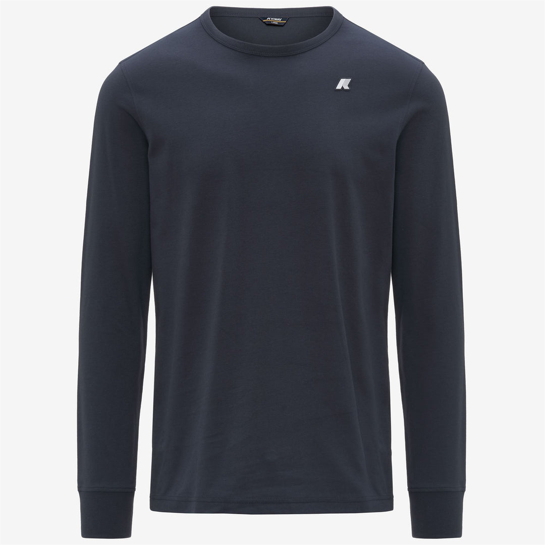 Airforce blue Men's Slim Fit Long Sleeve T-Shirt 01