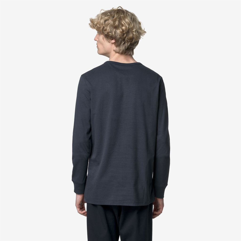 T-Shirts & Top_MAN_ELMER JS PEACH_T-Shirt_Blue Airforce - Commercial 6