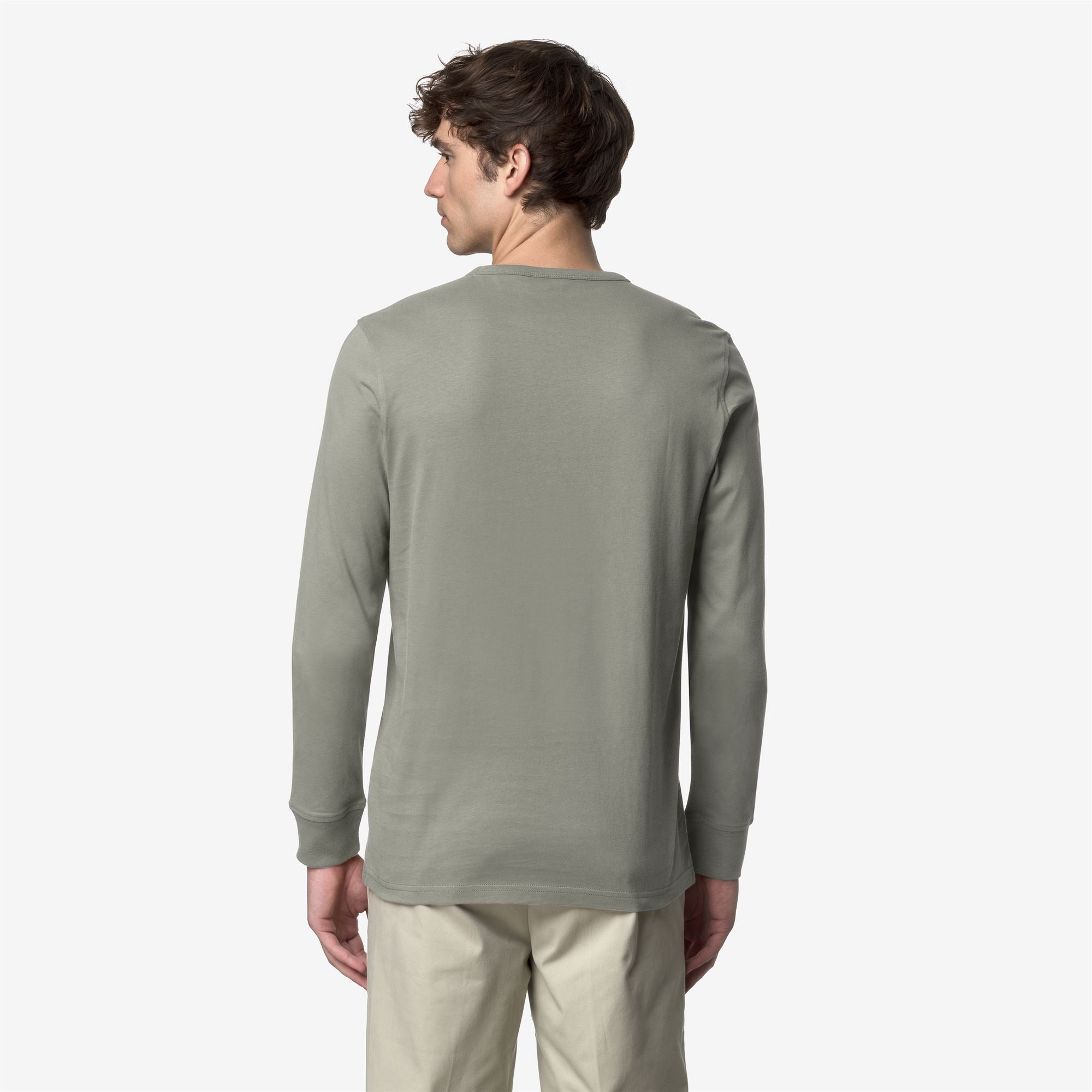 T-Shirts & Top_MAN_ELMER JS PEACH_T-Shirt_Green Oak - Commercial 6