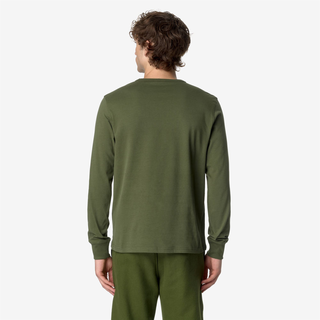 T-Shirts & Top_MAN_ELMER JS PEACH_T-Shirt_Green Cypress - Commercial 6