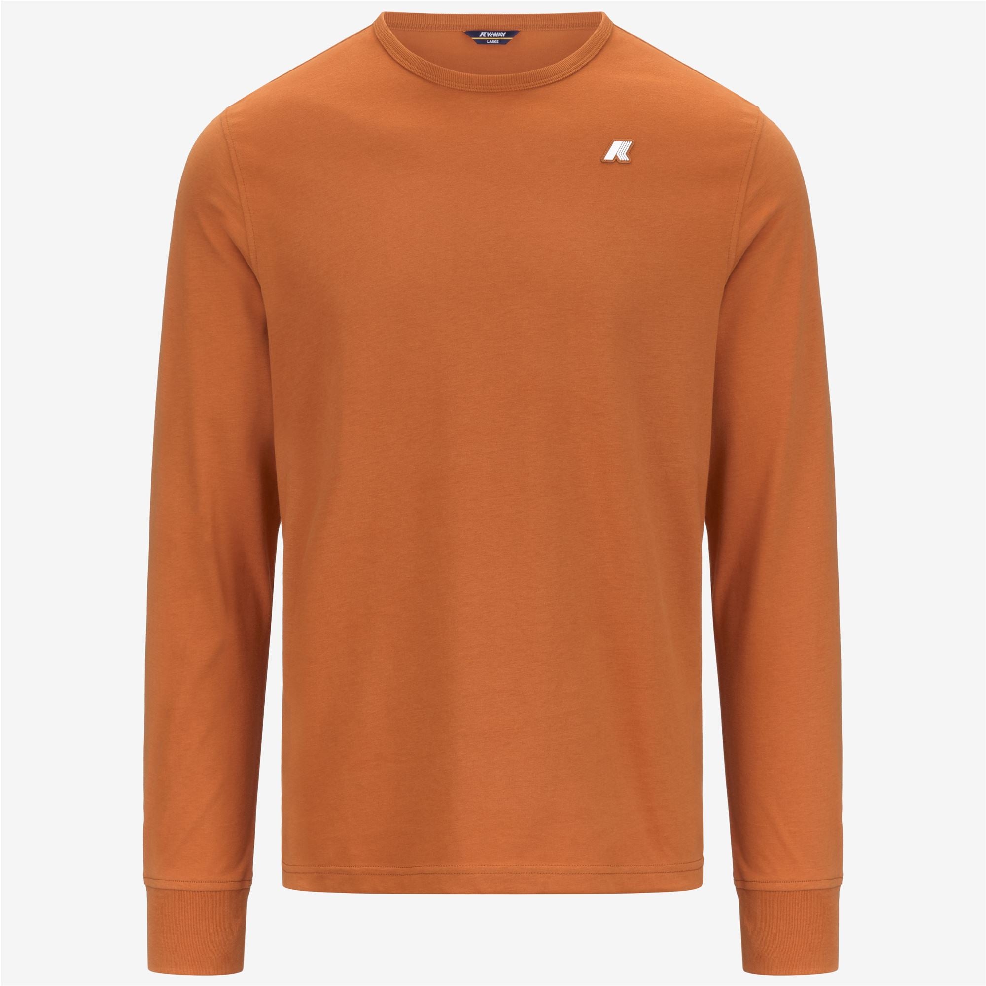 T-Shirts & Top_MAN_ELMER JS PEACH_T-Shirt_Orange Adobe - Commercial 1