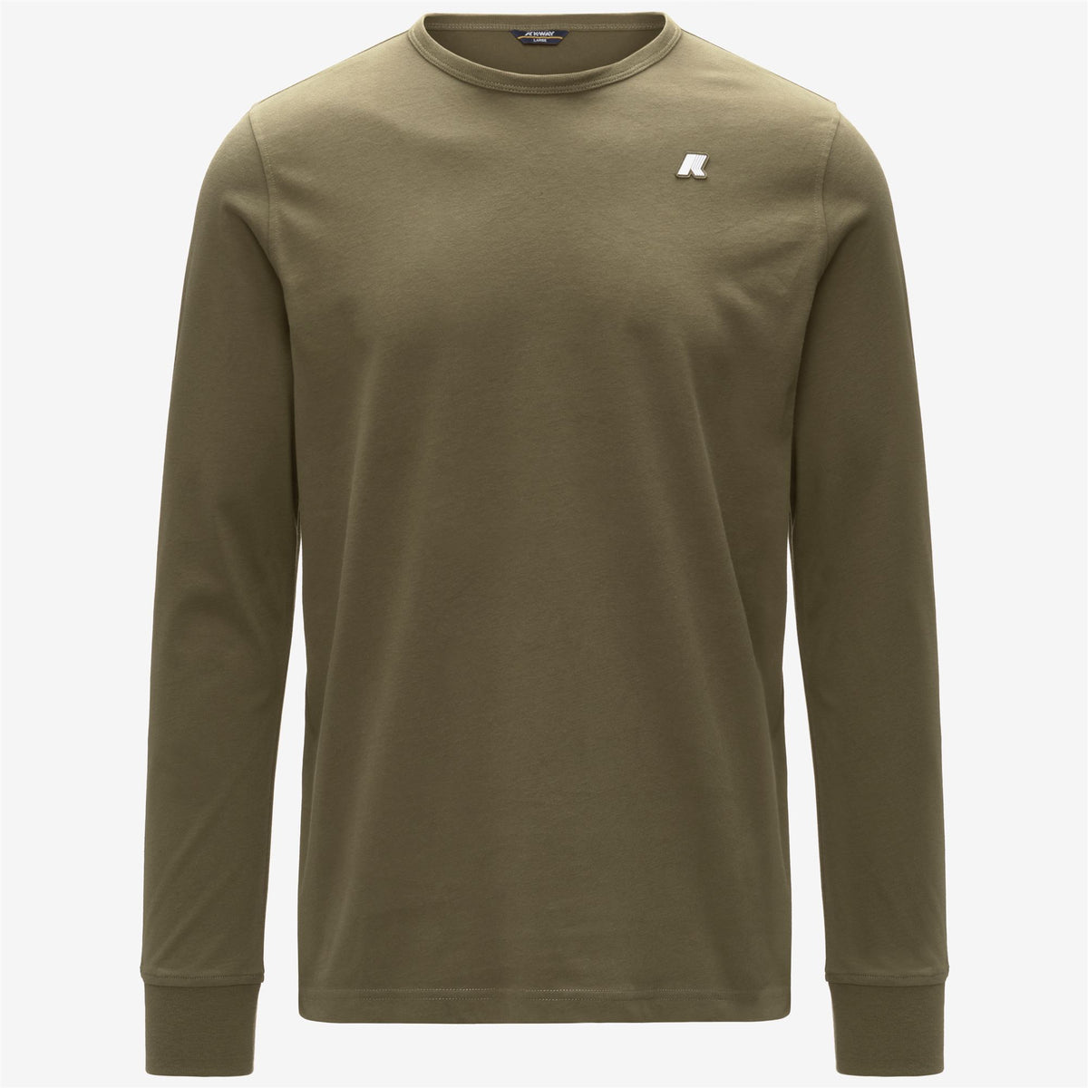 T-Shirts & Top_Man_ELMER JS PEACH_T-Shirt_Green Army - Commercial 1
