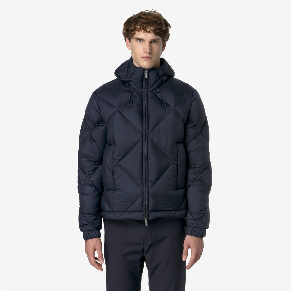 Giacca Leggera Piumino Uomo Blu per Uso Urbano 02