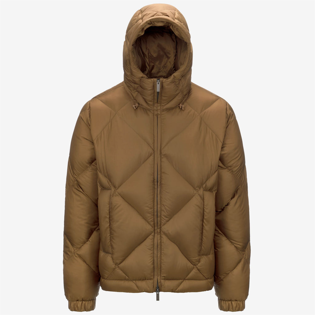 Jackets_MAN_QUILL SUPER LIGHT THERMO HEAVY_Short_Brown Corda - Commercial 1