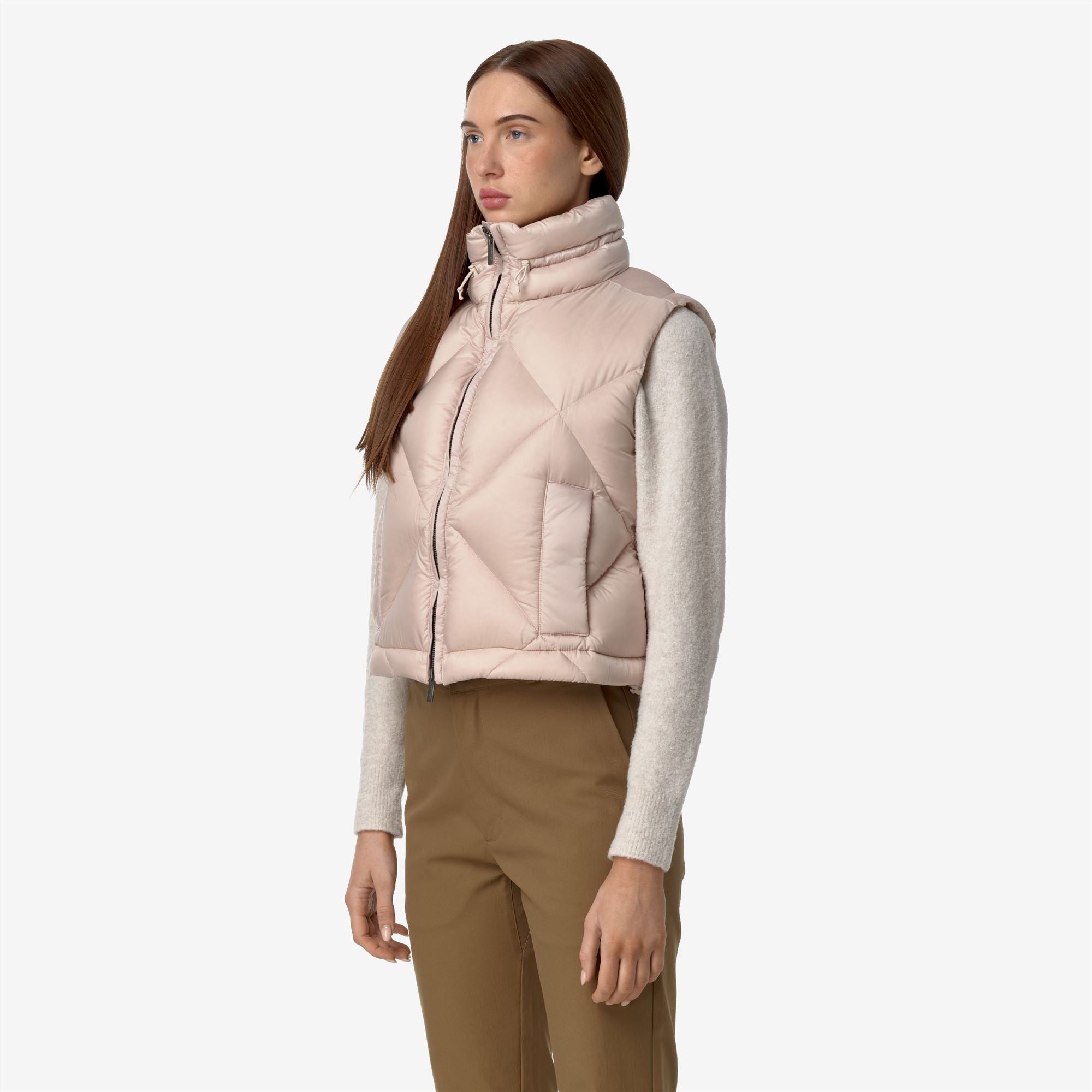 Jackets_WOMAN_WILL SUPER LIGHT THERMO HEAVY_Vest_Pink Tint - Commercial 5