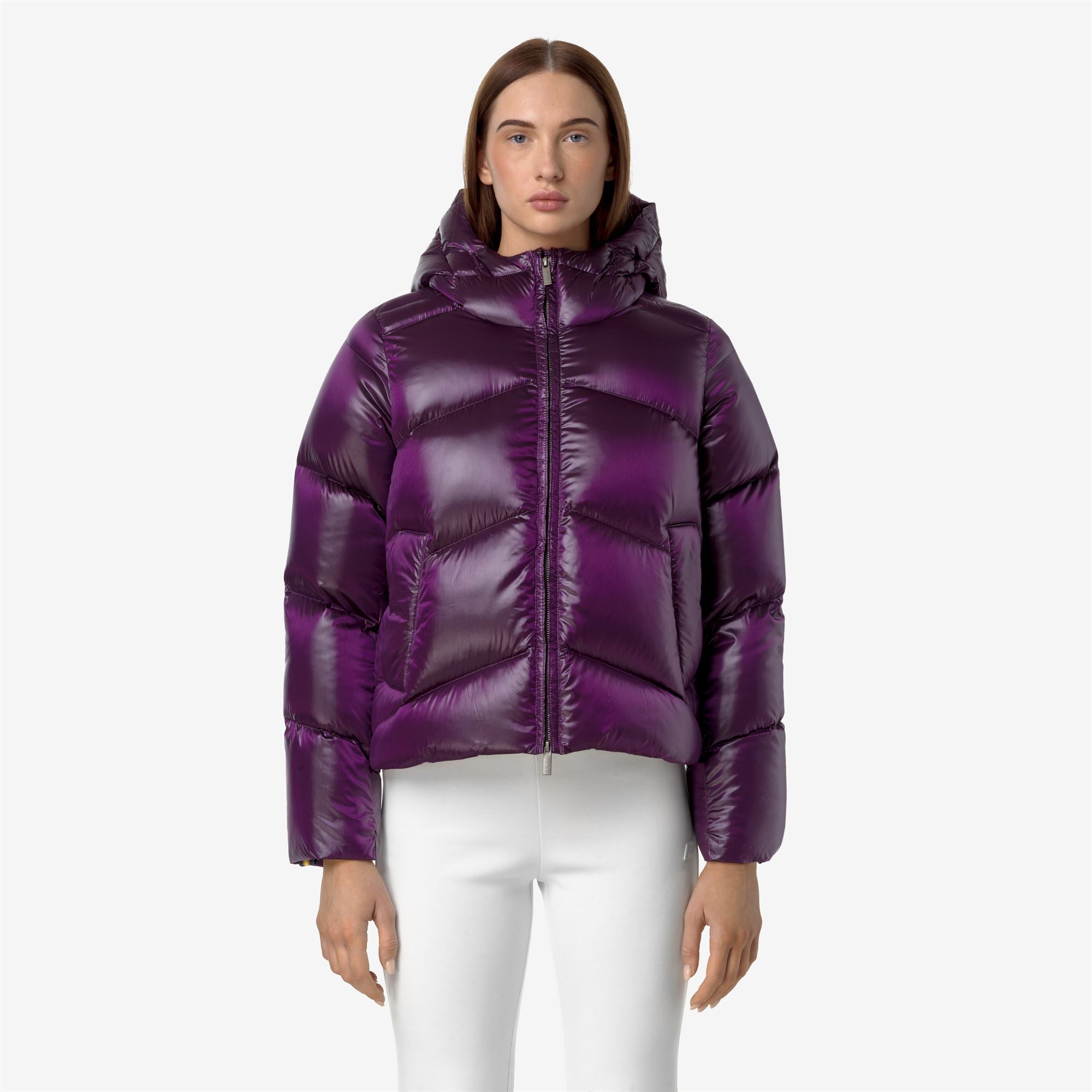 Jackets_WOMAN_NINEV CRYSTAL CHINTZ THERMO HEAVY_Short_VIOLET DK PURPLE CHINTZ - Commercial 4