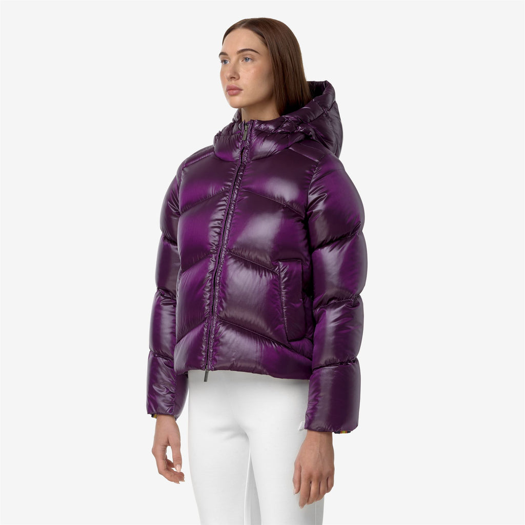 Jackets_WOMAN_NINEV CRYSTAL CHINTZ THERMO HEAVY_Short_VIOLET DK PURPLE CHINTZ - Commercial 5