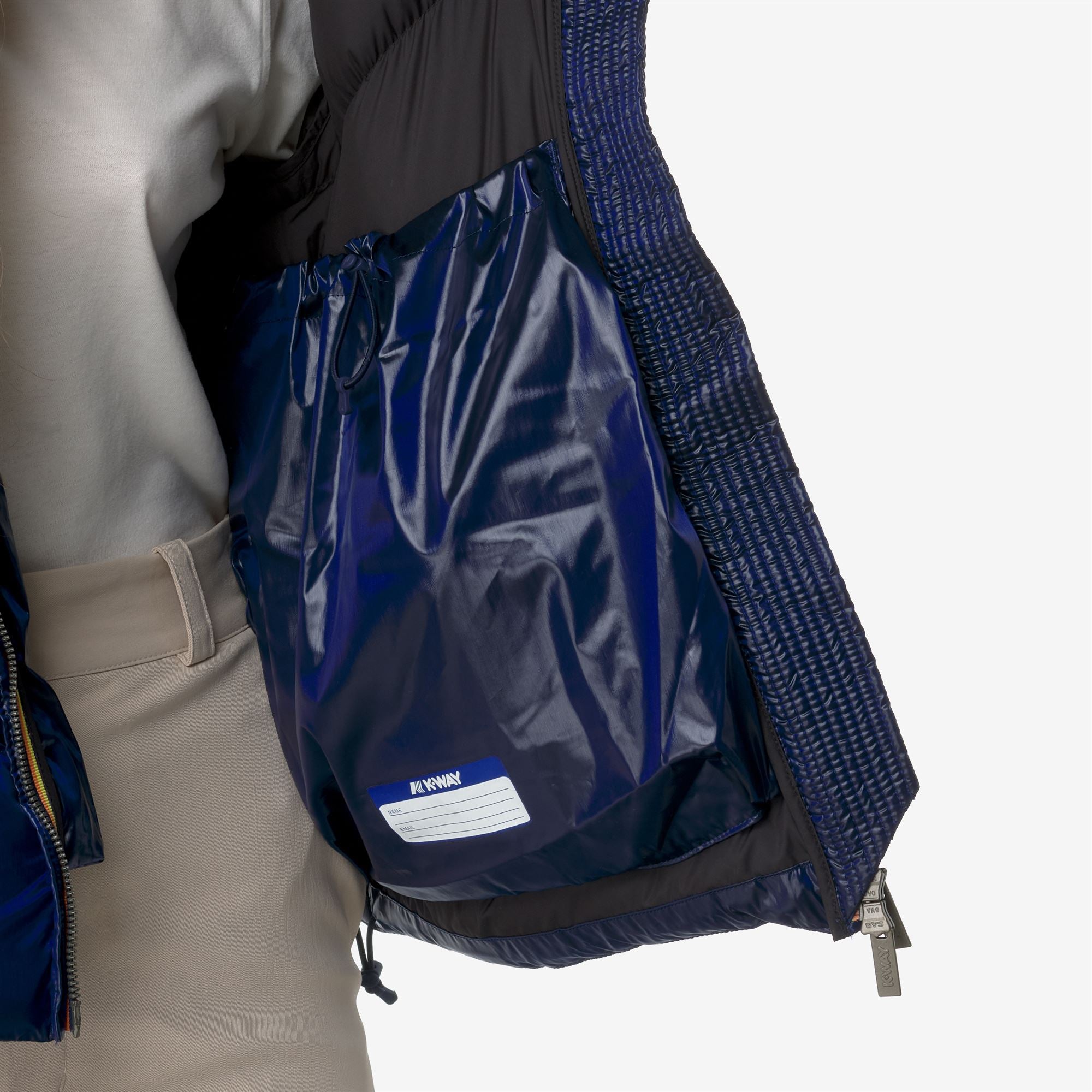 Ninev Crystal Chintz Thermo Heavy Jacket | K-Way – K-Way.com