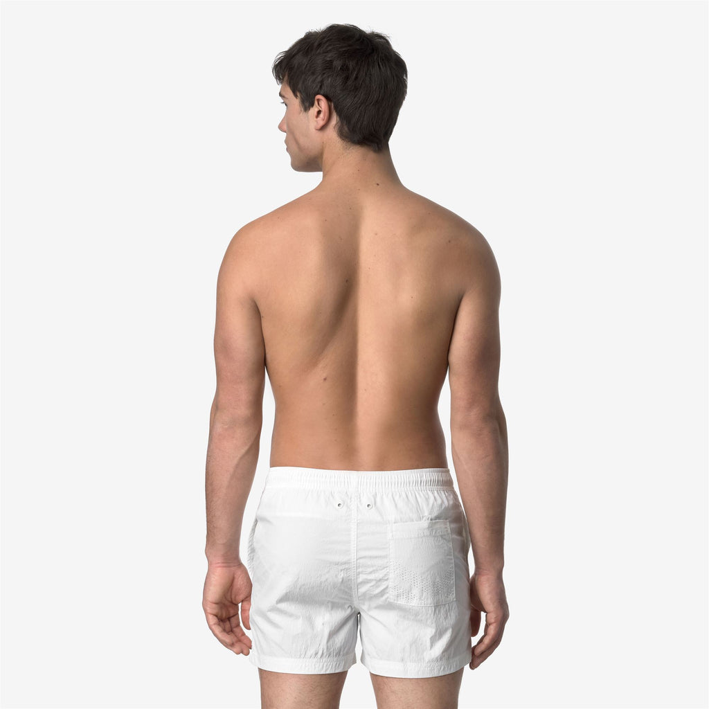 Bathing Suits_MAN_HAZEL BEACH_Swimming Trunks_White - Commercial 6