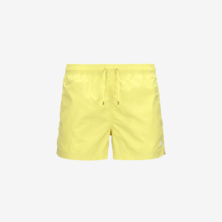 Costumi da Bagno Uomo Quick-Dry Verde Acacia con Tasche 1