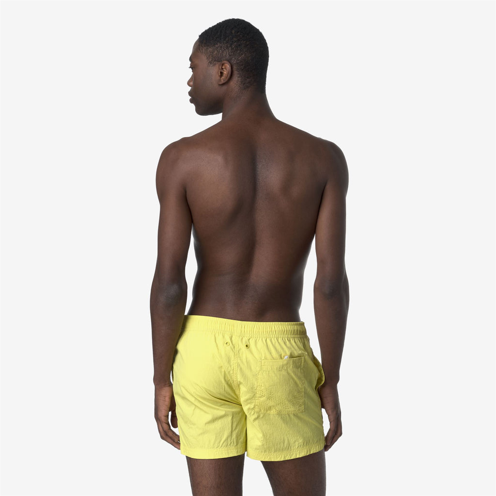 Bathing Suits_MAN_HAZEL BEACH_Swimming Trunks_Green Acacia - Commercial 6