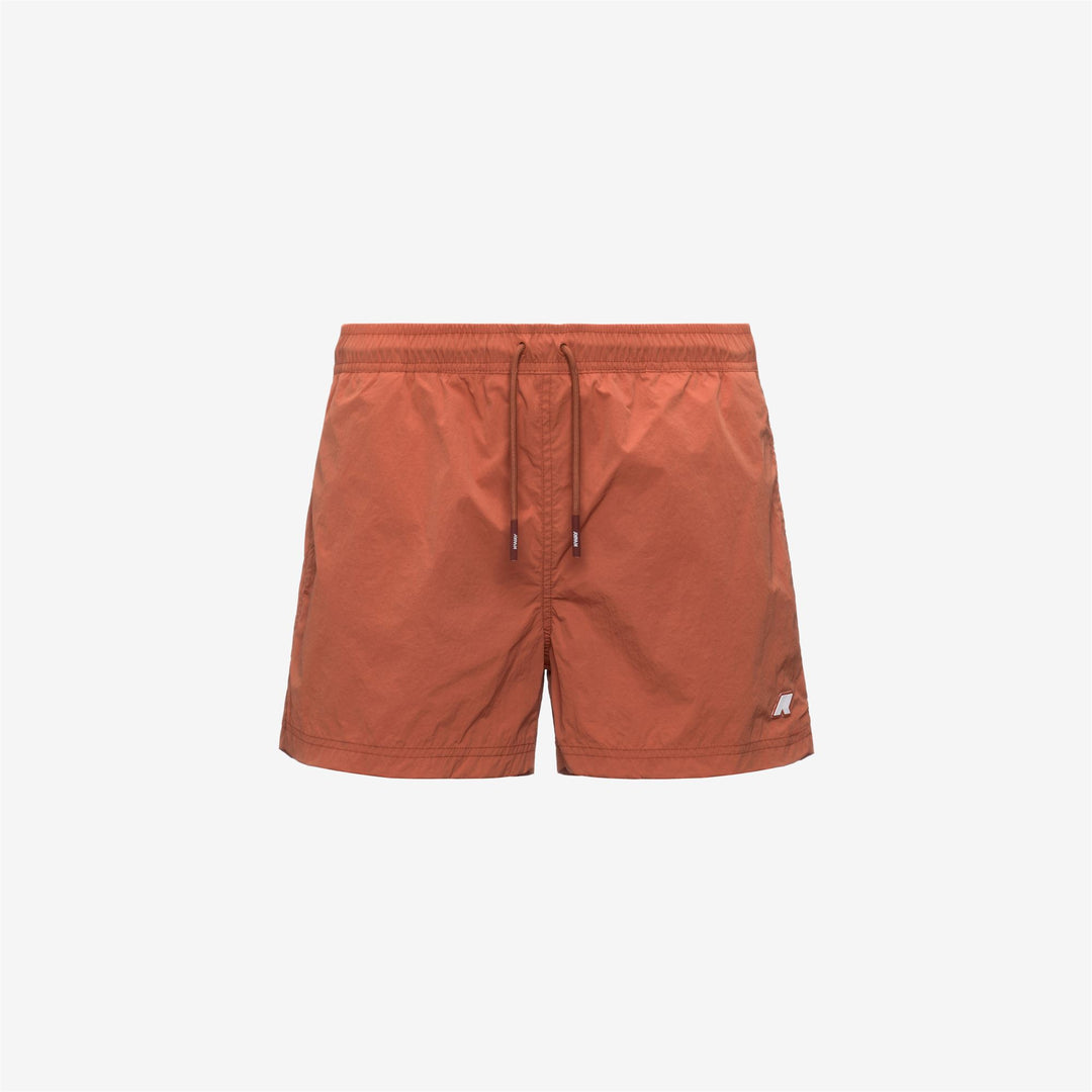 HAZEL BEACH - Bathing Suits - Costume da bagno boxer - Uomo - ORANGE BROWNISH 01