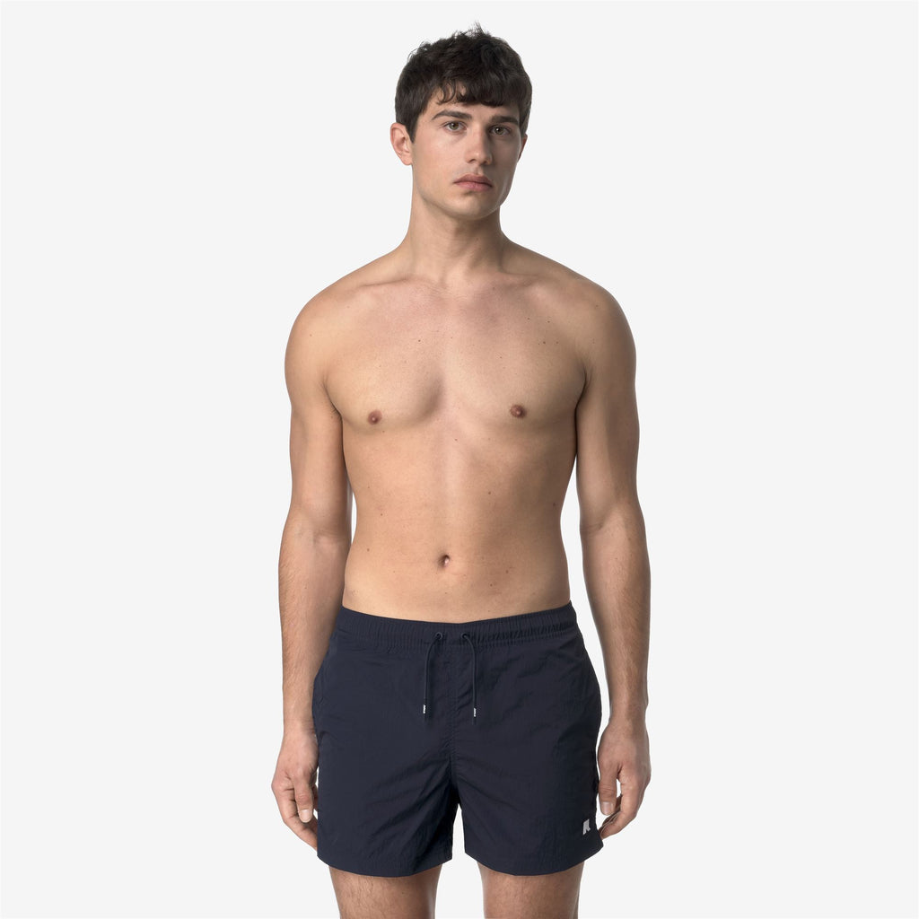 Bathing Suits_MAN_HAZEL BEACH_Swimming Trunks_Blue Depth - Commercial 4