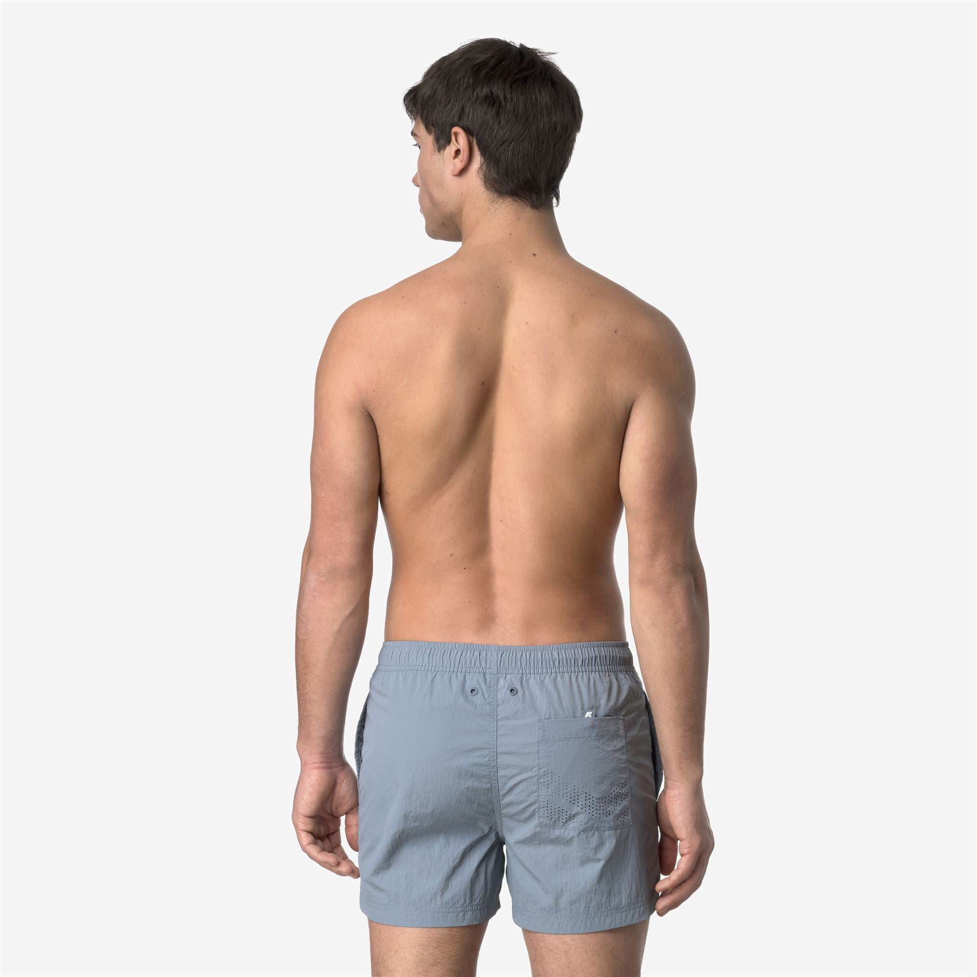 Bathing Suits_MAN_HAZEL BEACH_Swimming Trunks_Grey Md - Commercial 6