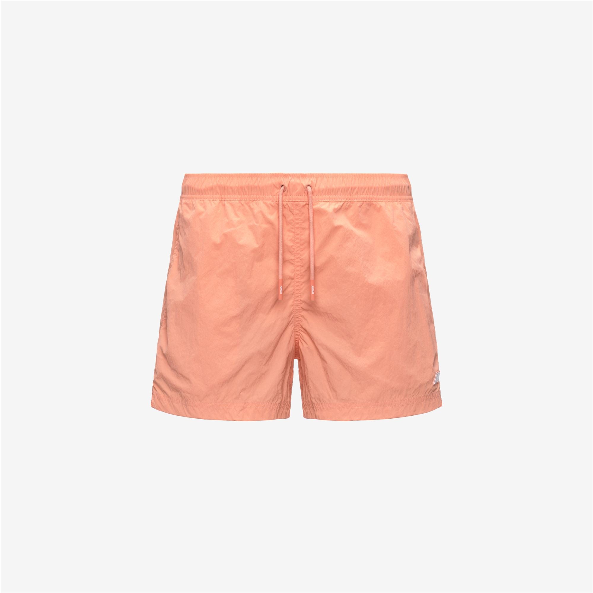 Bathing Suits_Man_HAZEL BEACH_Swimming Trunks_Pink Pamplemousse - Commercial 1