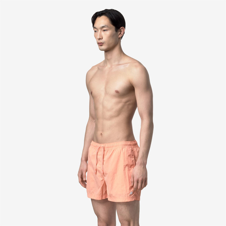 HAZEL BEACH - Bathing Suits - Swimming Trunks - Man - PINK PAMPLEMOUSSE 4