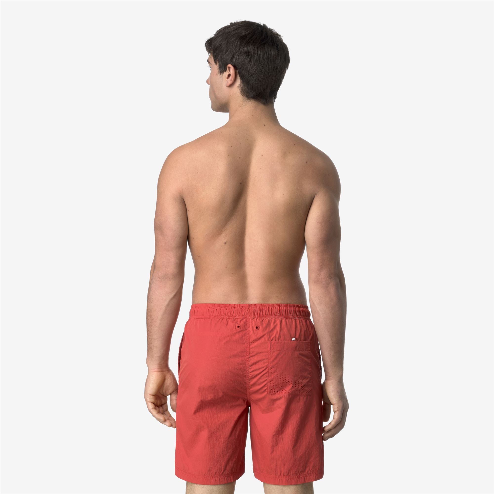 Bathing Suits_MAN_LENON BEACH_Swimming Trunks_Red Jasper - Commercial 6