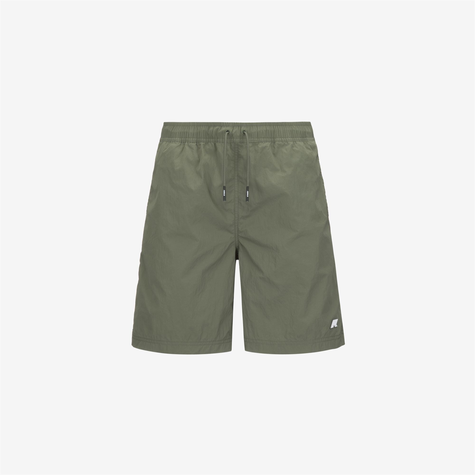 Bathing Suits_MAN_LENON BEACH_Swimming Trunks_Green Lichen - Commercial 1