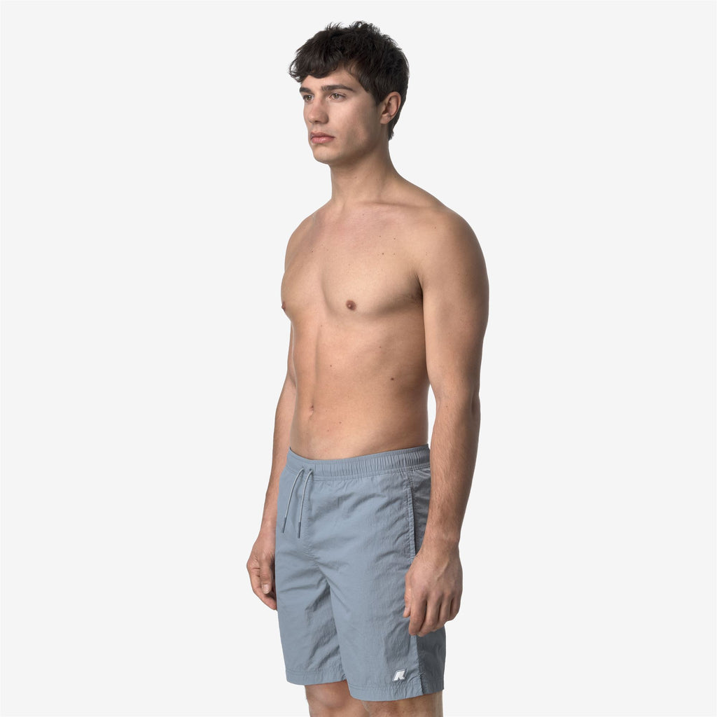 Bathing Suits_MAN_LENON BEACH_Swimming Trunks_Grey Md - Commercial 5